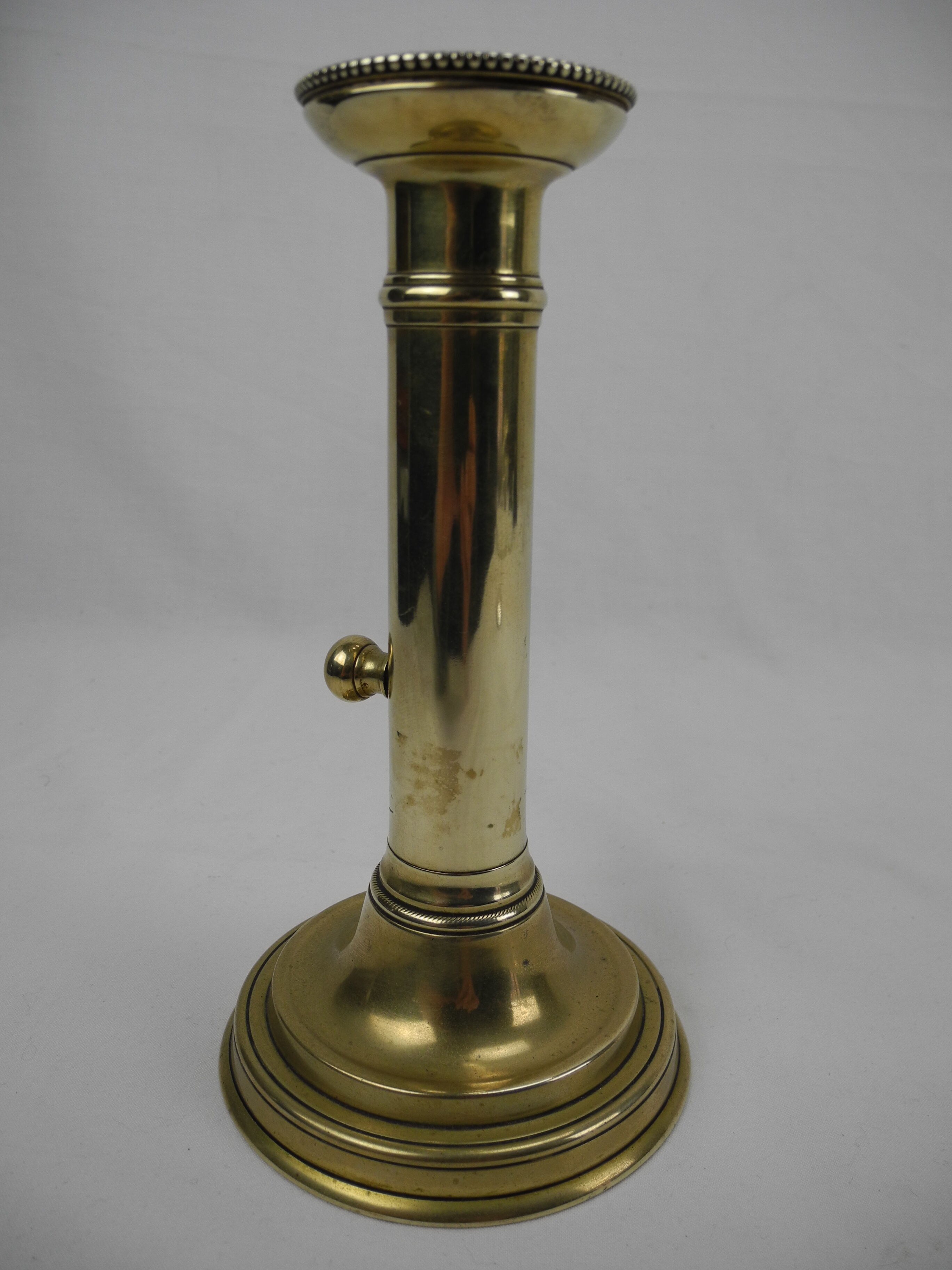 Old candlestick brass candle holder vintage decoration