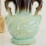 Vase ancien bleu - numéroté