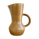 Stoneware pitcher vase