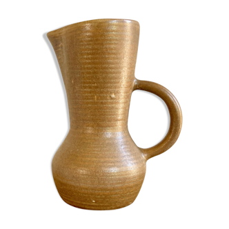 Stoneware pitcher vase