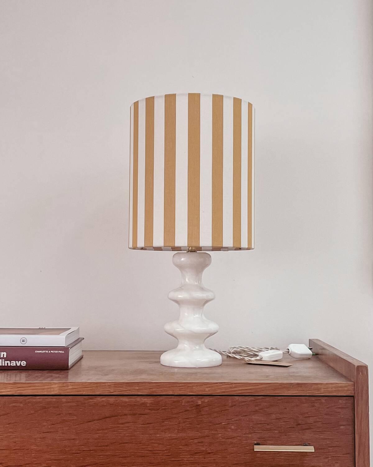 Lampe albâtre