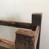 Old solid oak workbench