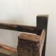 Old solid oak workbench