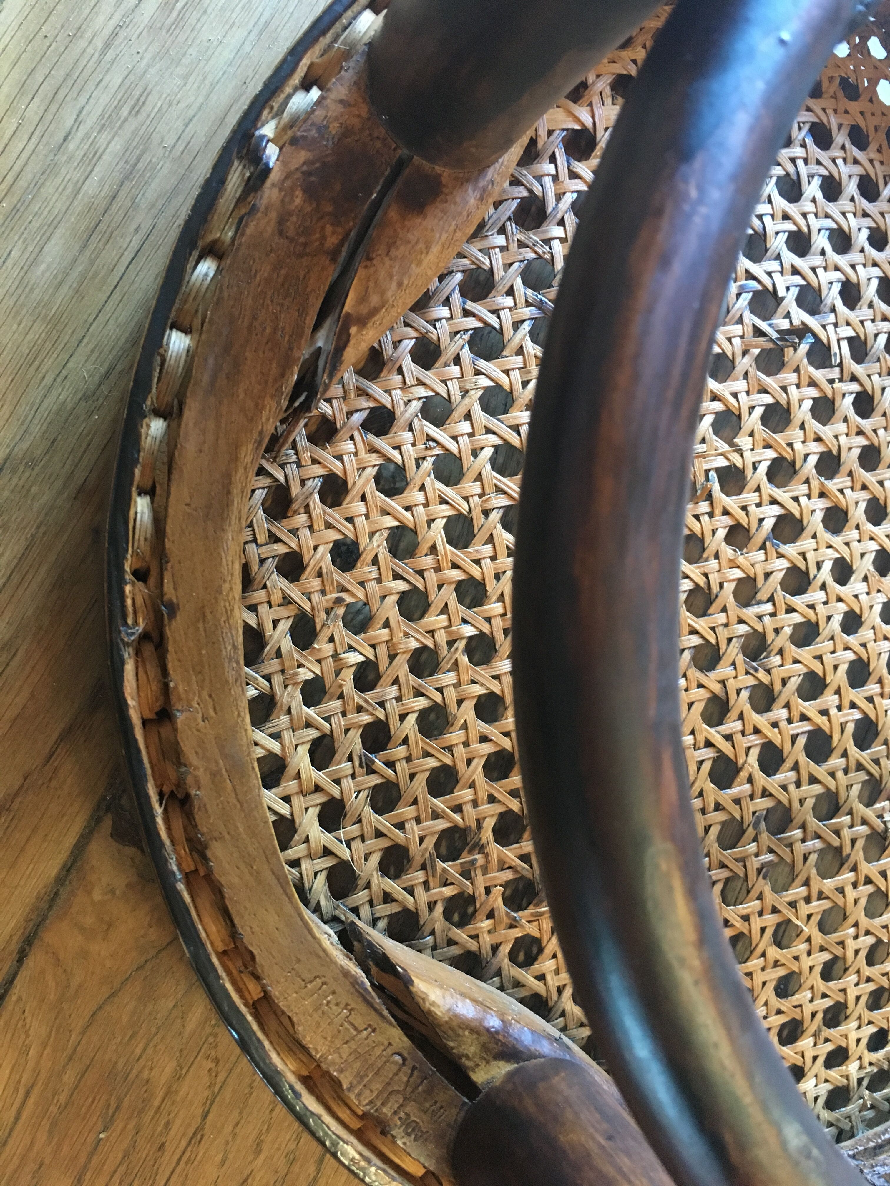 Pair of bar Thonet stool