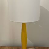 Lampe céramique Kostka jaune