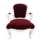 Louis XV child's cabriolet armchair