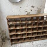 Meuble de métier pin à cases XL 250cm