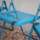 Lot of 5 Souvignet 1960 metal folding chairs