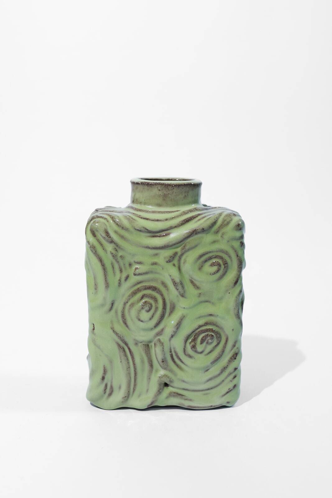 Psyche Small Mint Ceramic Vase