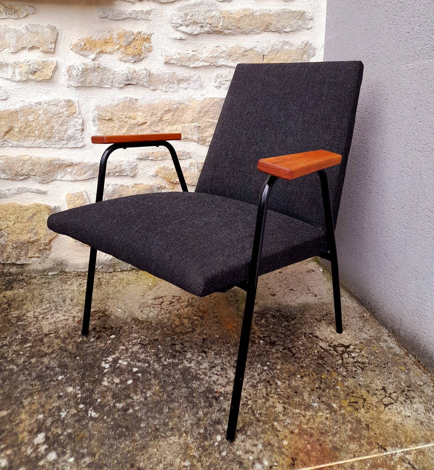 “Robert” armchair by Pierre Guariche.