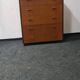 Vintage Swedish teak chest of drawers