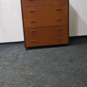 Vintage Swedish teak chest of drawers