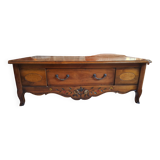 Cross-drawer coffee table