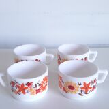 4 coffee cups