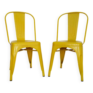 Paire de Chaises A Tolix - xavier