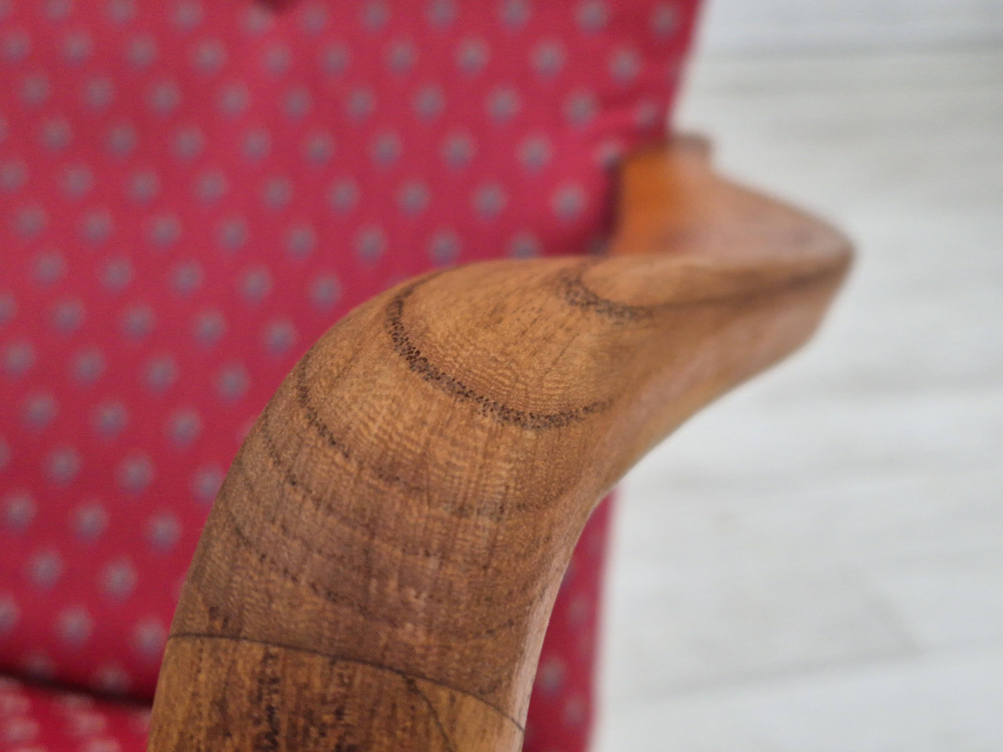 1970s, Scandinavian chairr, original very good condition, ash wood.