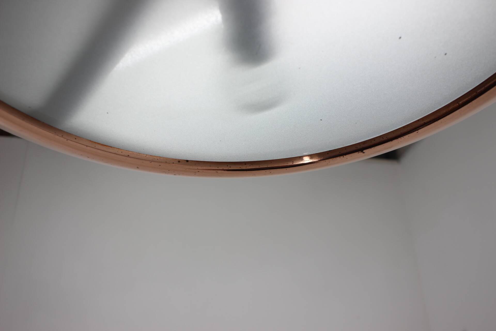 1930s Bauhaus / Functionalist Copper Chandelier UFO by Josef Hurka, 4 items available
