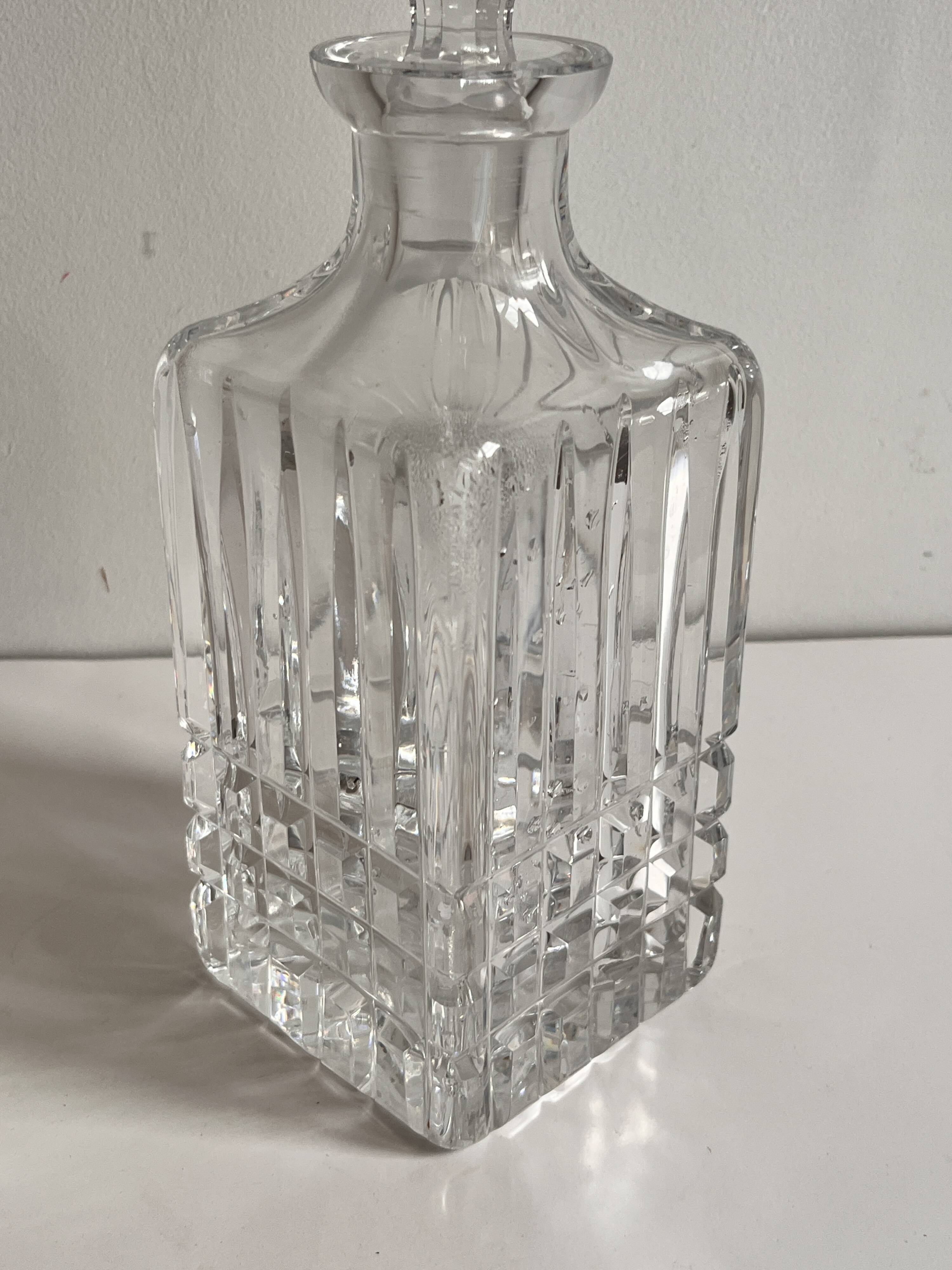 Crystal whisky decanter