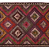Anatolian handmade kilim rug 305 cm x 176 cm