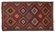 Anatolian handmade kilim rug 305 cm x 176 cm