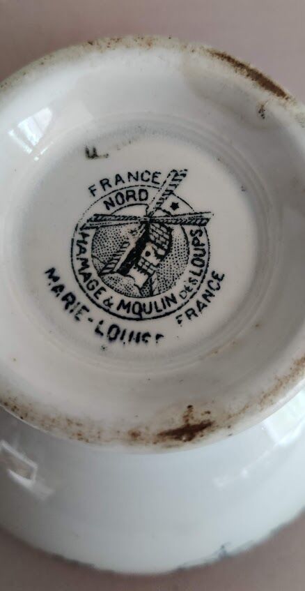 Bol  marie-louise en terre de fer