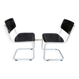Pair of industrial chairs