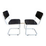 Paire de chaises industrielles