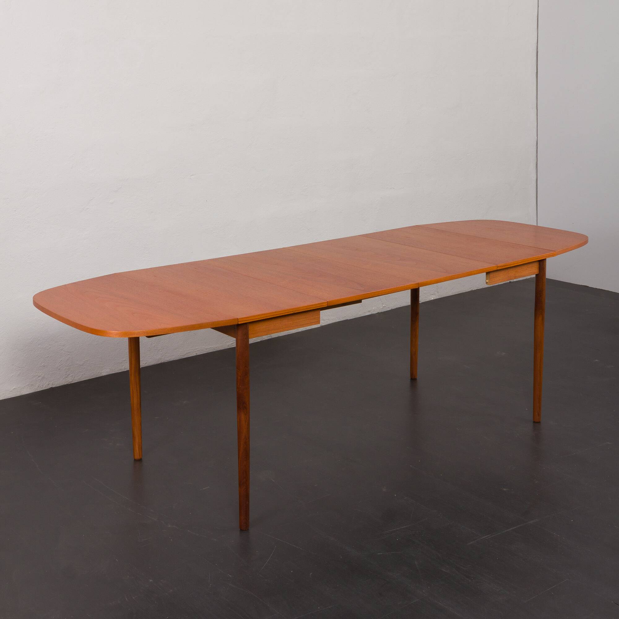 Table Danoise Arne Vodder Modèle 55 - Palissandre Extensible 1960 - Sibast