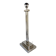 Large chrome lamp base