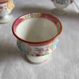 Minton egg cup holder and its 6 egg cups