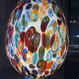 Table Lamp Modern Murano Glass Millefleurs Design Egg New