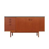 Enfilade en teck, design danois, années 60, fabriquée au Danemark