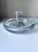 Holmegaard Sculptural bowl design by Per Lutken Denmark 1950’s