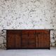 Enfilade Silvio Coppola en pin massif teinté, 1970