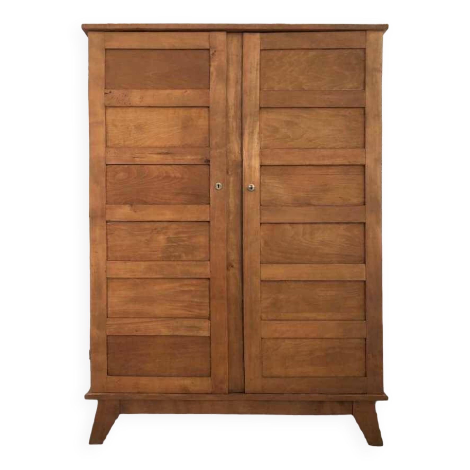 Vintage René Gabriel wardrobe, old furniture known as disaster victims