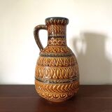 Large enameled jug, Germany, 1960