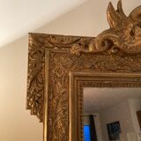 Golden mirror 1900s 73x110cm
