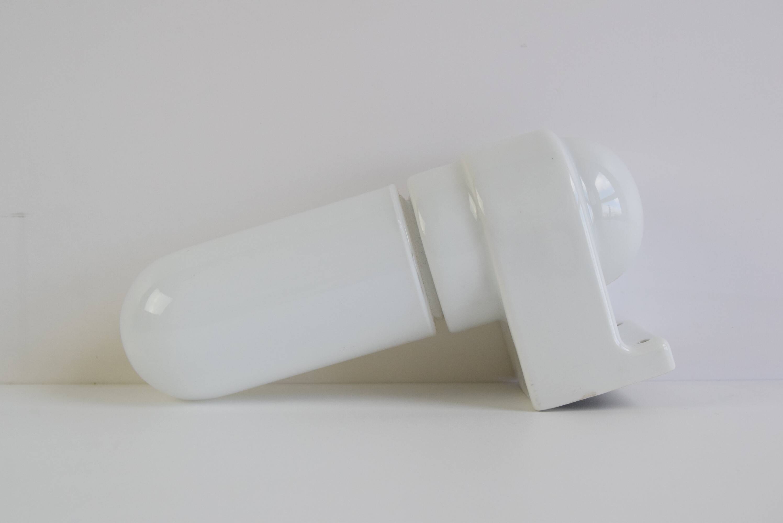 Mid-century ceramic wall lamp