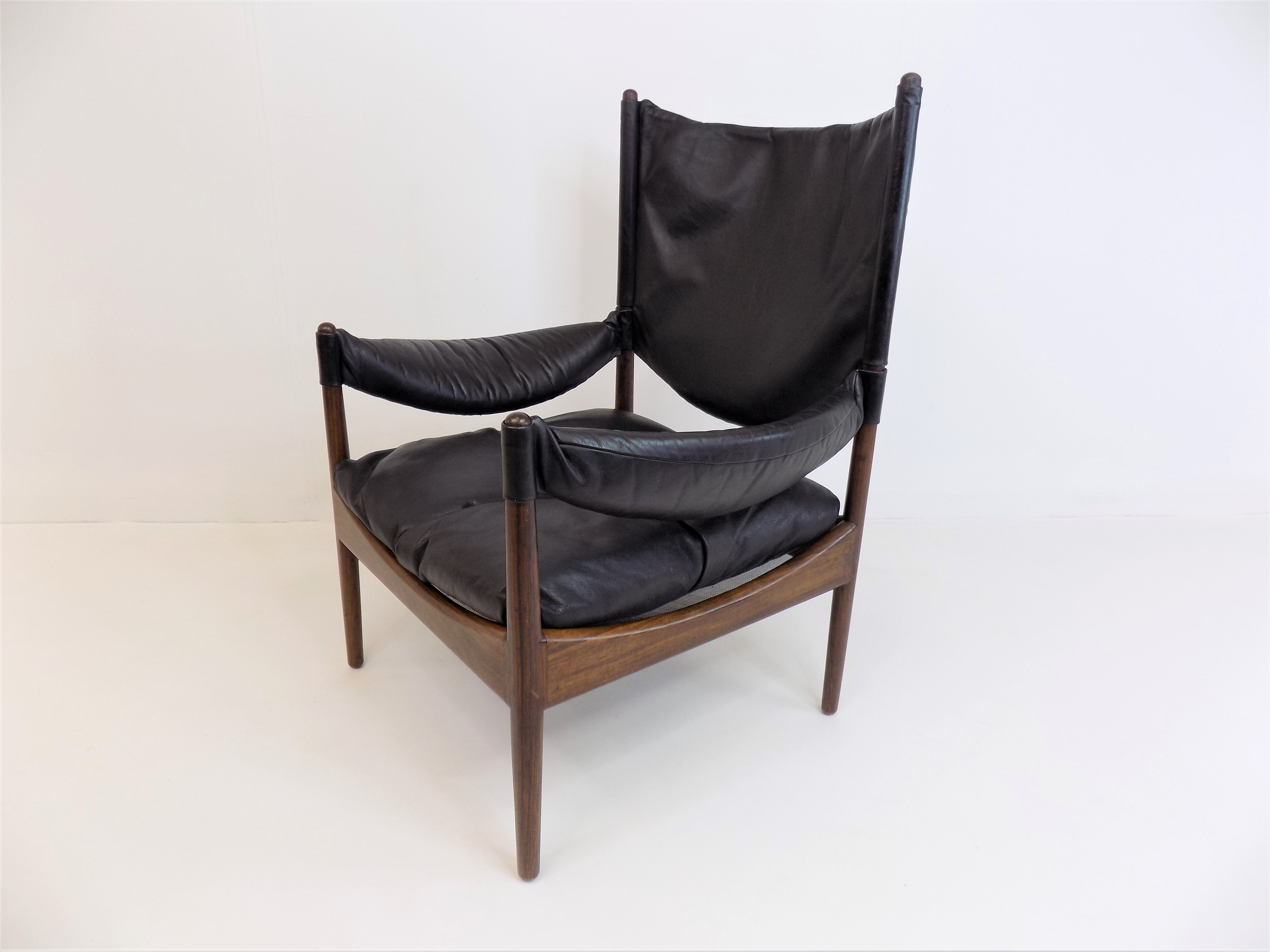 Ensemble de 2 fauteuils en cuir Modus pour Søren Willadsen, Kristian Vedel