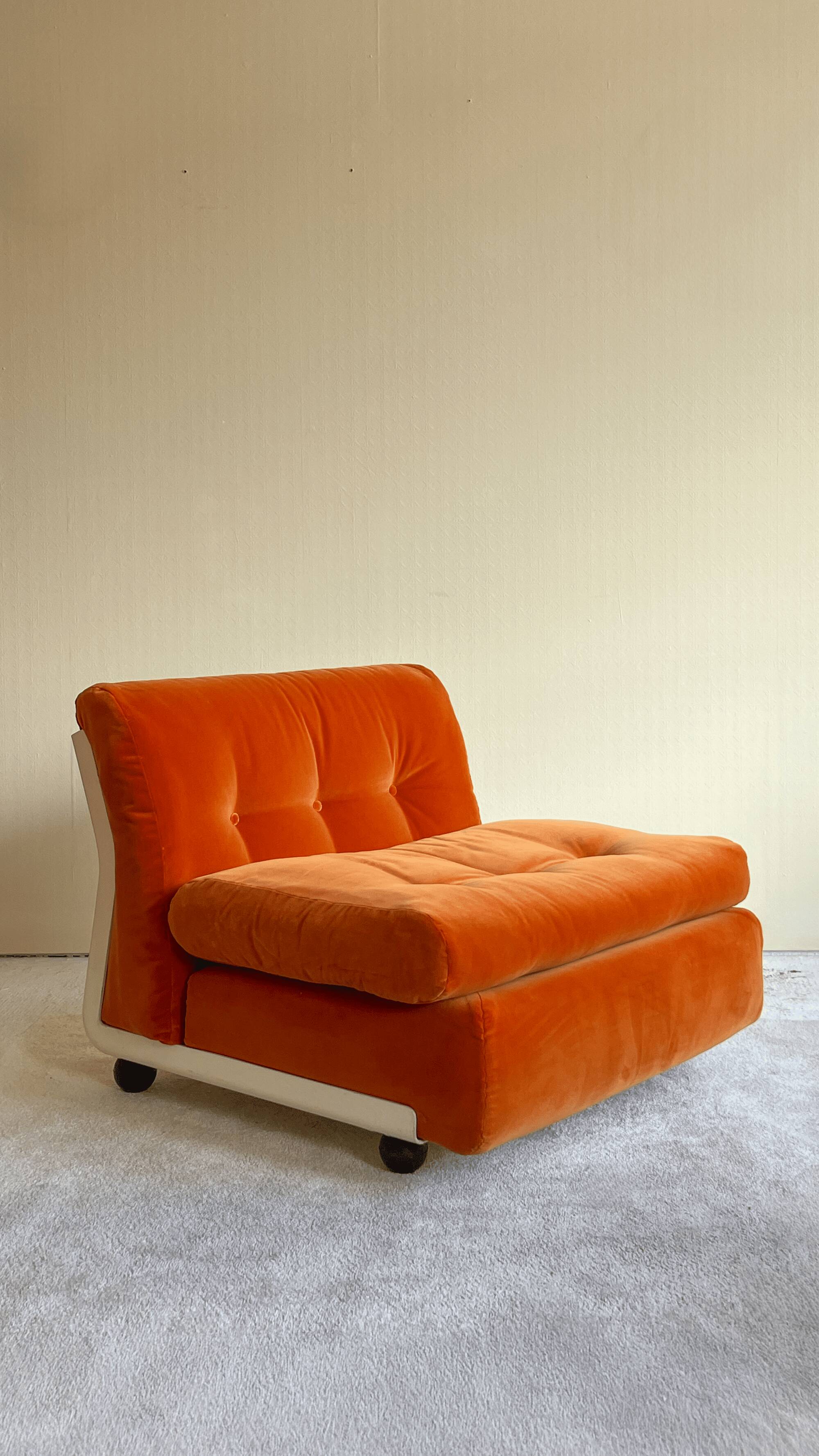 Fauteuil modulable « Amanta » dessiné par Mario Bellini pour B&B Italia, circa 1970