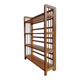 Folding bookseller's shelf