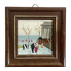 Huile sur panneau miniature