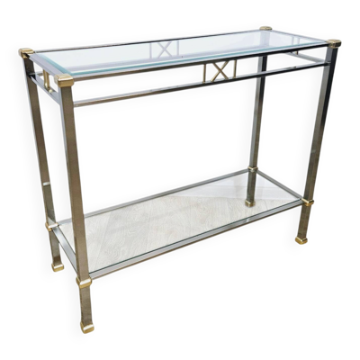 Console de style Hollywood Regency
