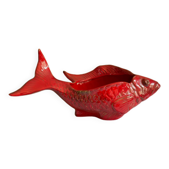 Plat poisson rouge