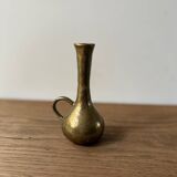 Vintage brass vase