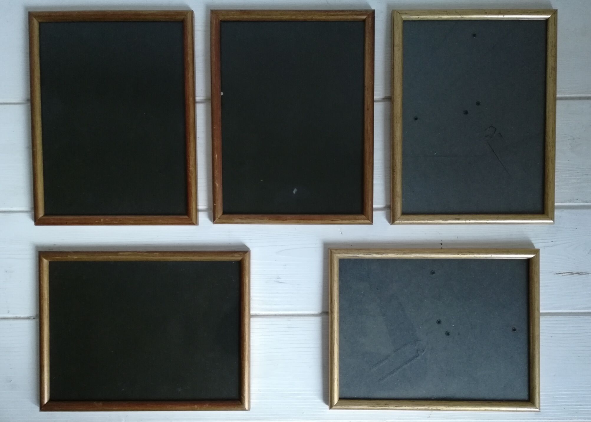 Set of 5 frames