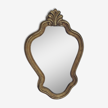 Miroir de style Rocaille Louis XV hauteur 52cm