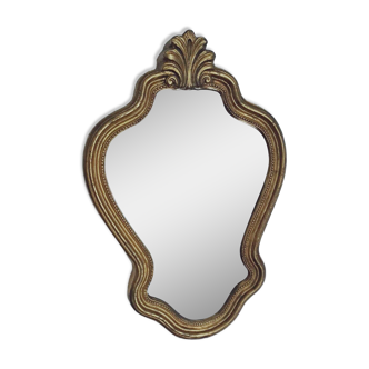 Miroir de style Rocaille Louis XV hauteur 52cm