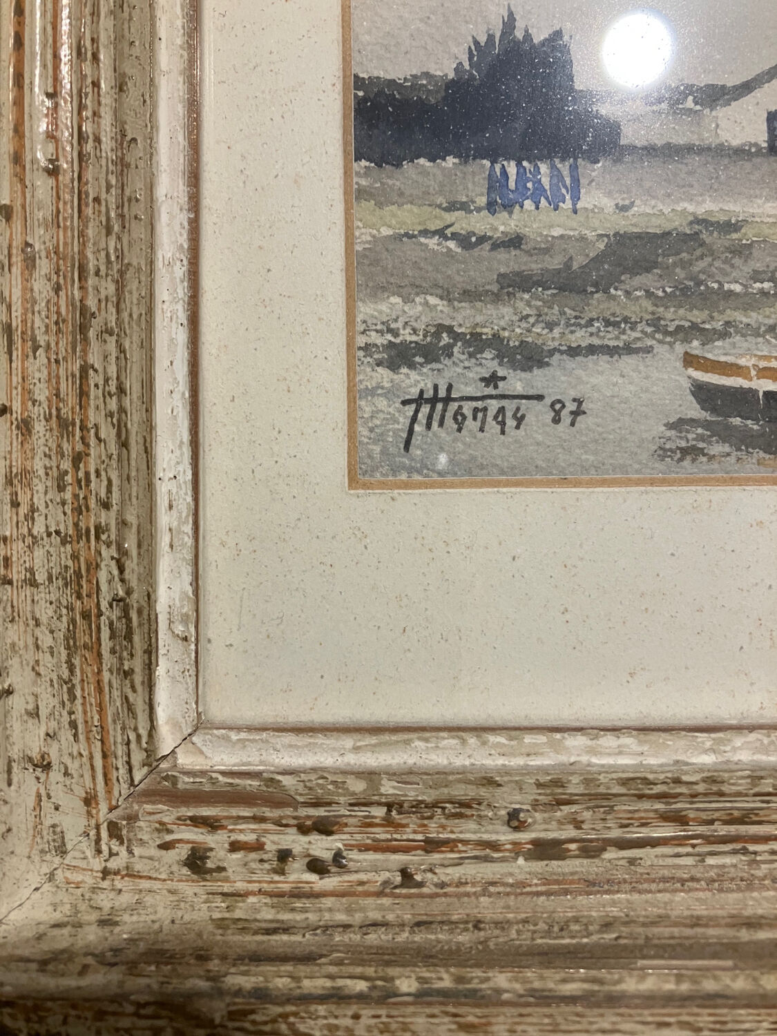 Marine painting painting