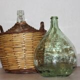 Demijohn in wicker 16 l